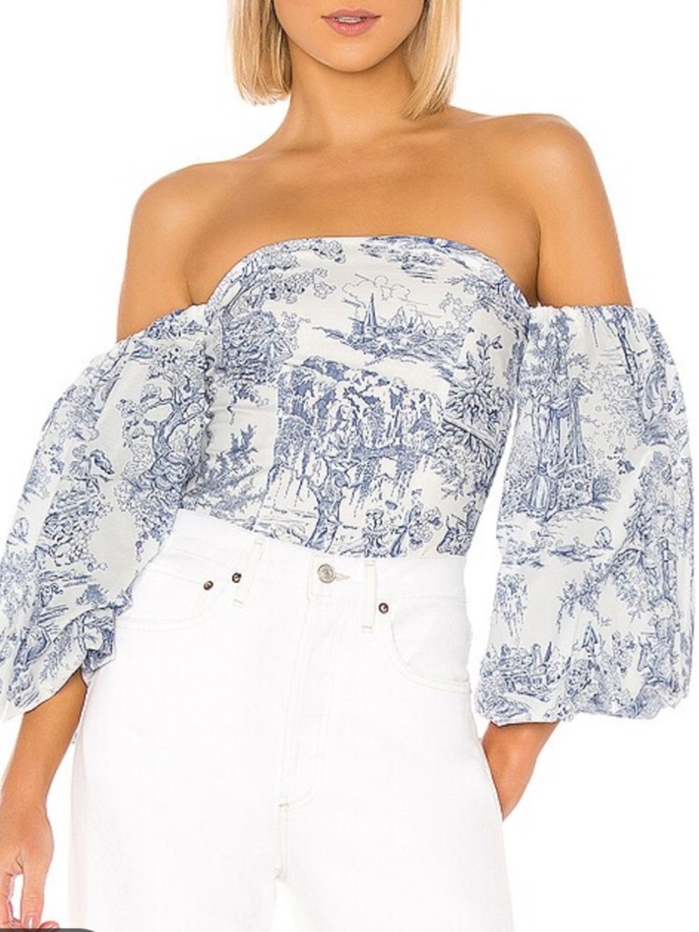 Petersyn Batista Top in Bayberry Size S